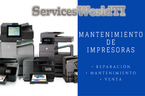 Impresoras Escaner HP Epson ServicesWorldTI ServWorldTI