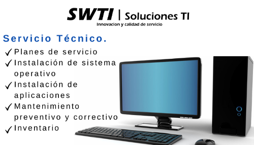 Servicio tecnico a computadoras SWTI